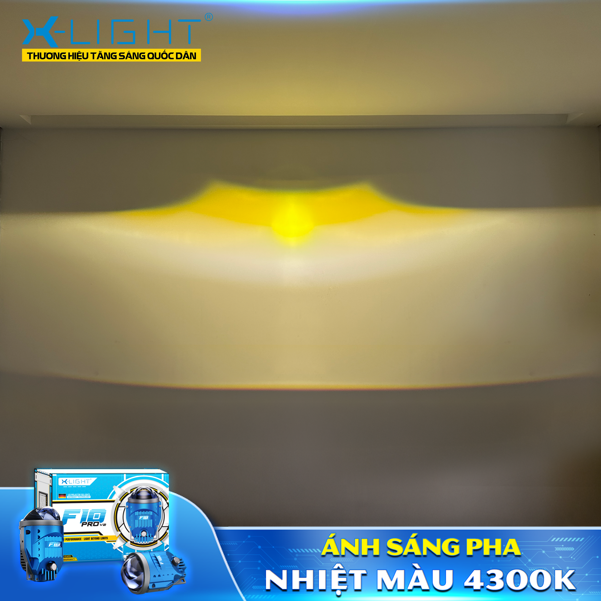 ĐÈN BI GẦM X-LIGHT F10 PRO V2